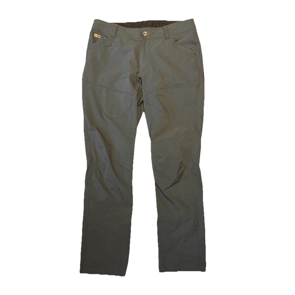 KUHL Silencr Pants Gray Mens 36x34 Silencer Ripstop Hiking Outdoor